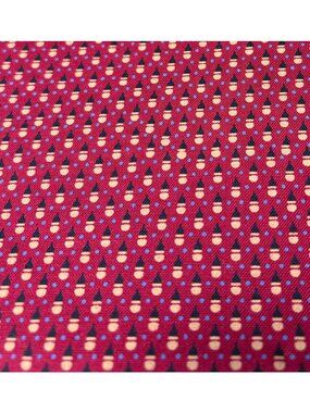 Red Honeycomb Pattern Quilting Fabric Blank Textiles 24" x 44" Cotton Material